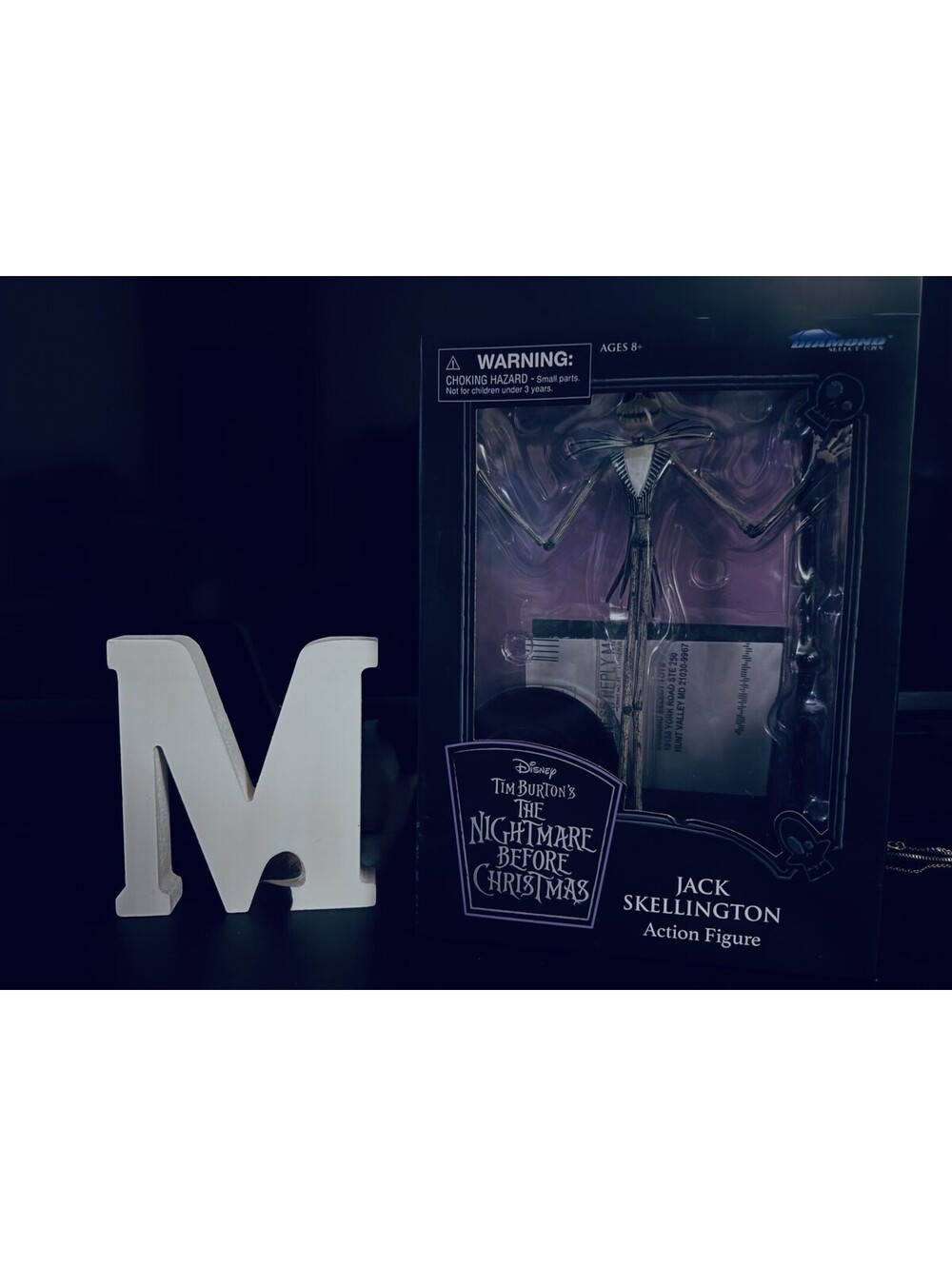 Disney The Nightmare Before Christmas Jack Skellington Action Figure Tim Burton
